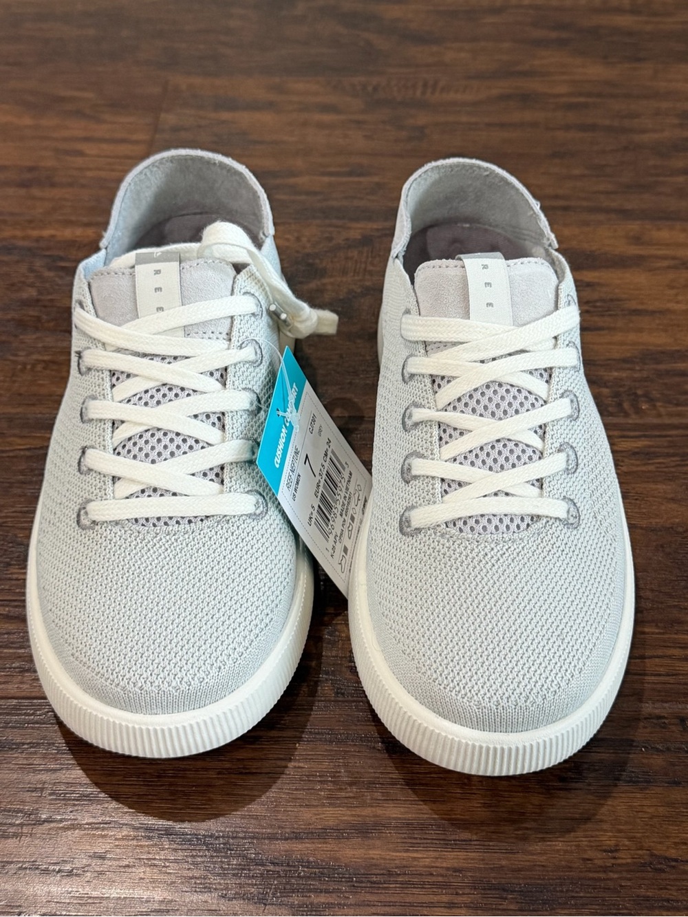 Reef Women's Grey & White Sneakers Size 7